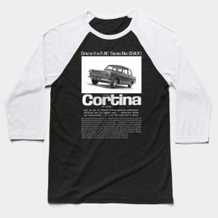 1962 FORD CONSUL CORTINA - advert Baseball T-Shirt
